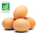 Oeufs BIO Fermiers x10 (ponte : 12/09)